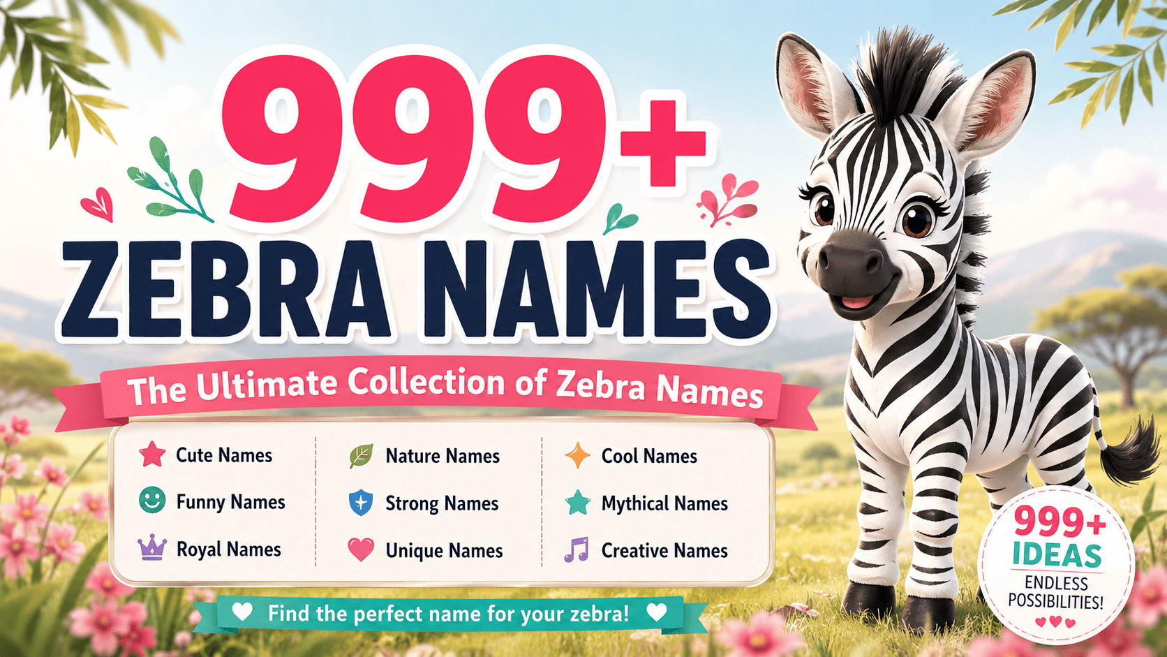 Zebra names