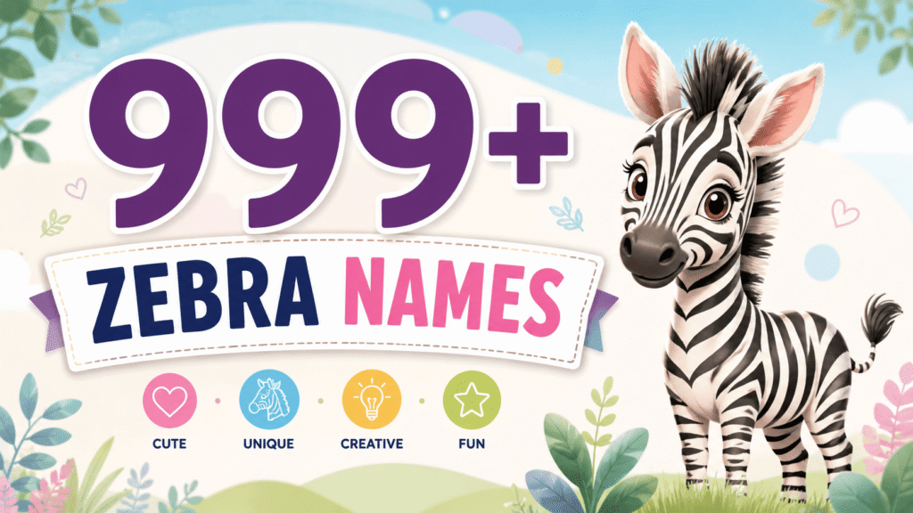 Zebra names