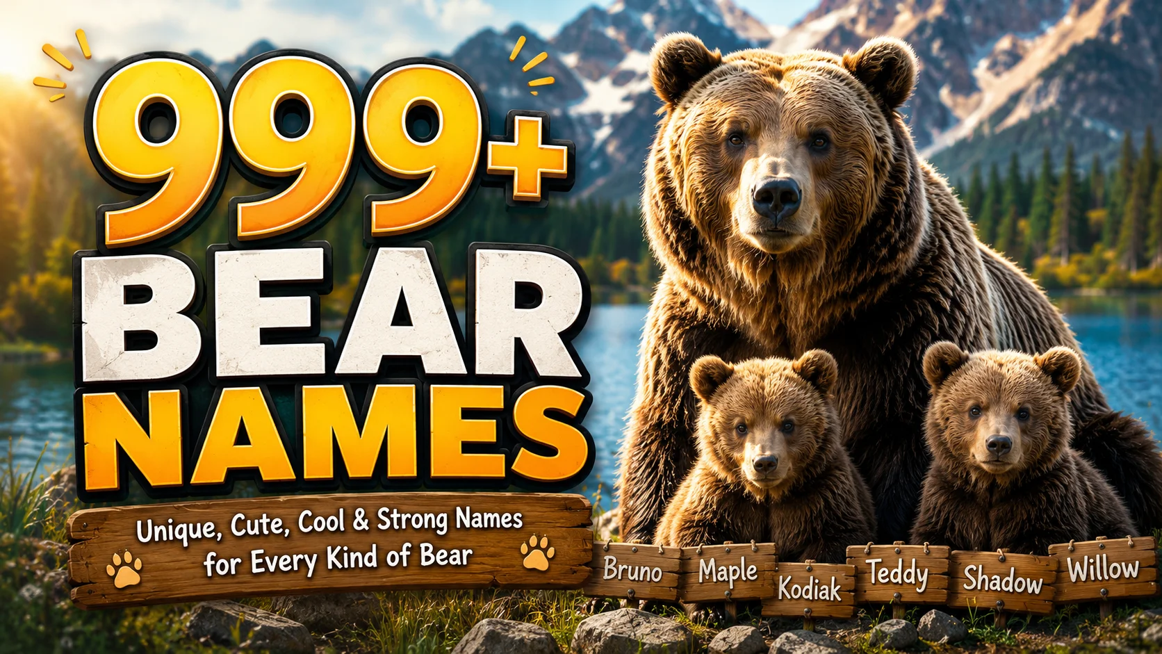 bear names