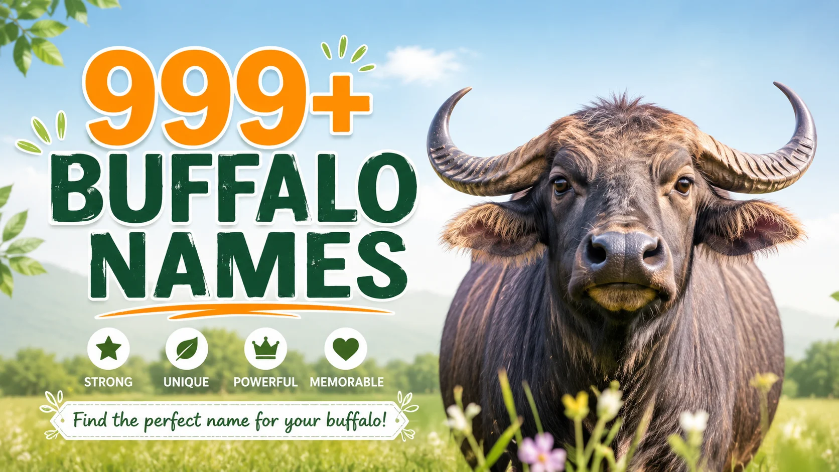 buffalo names