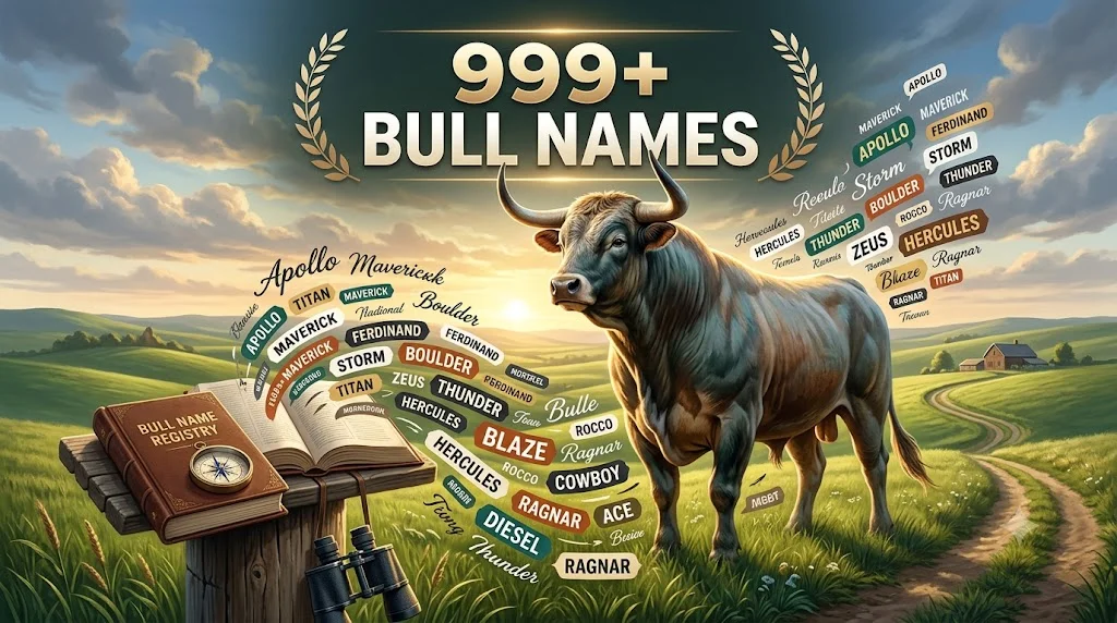 bull names