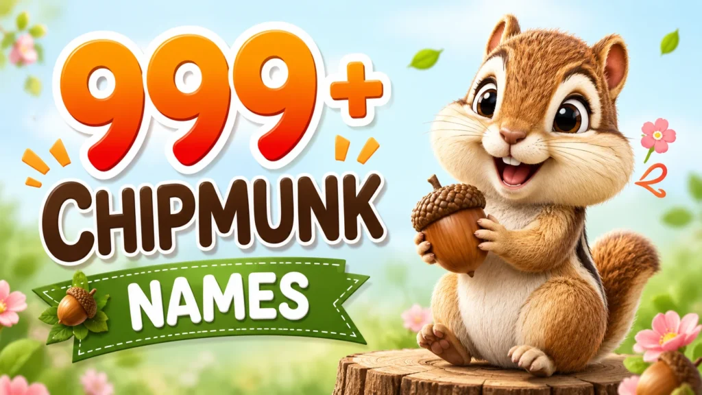 chipmunk names