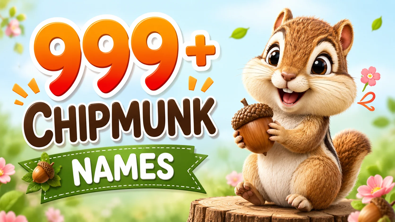 chipmunk names