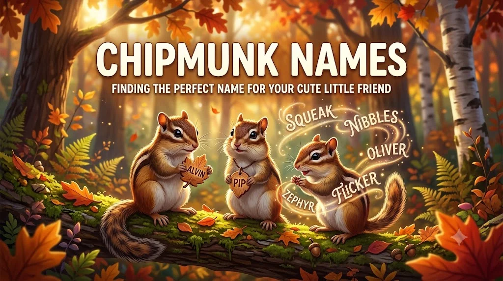 Chipmunk Names