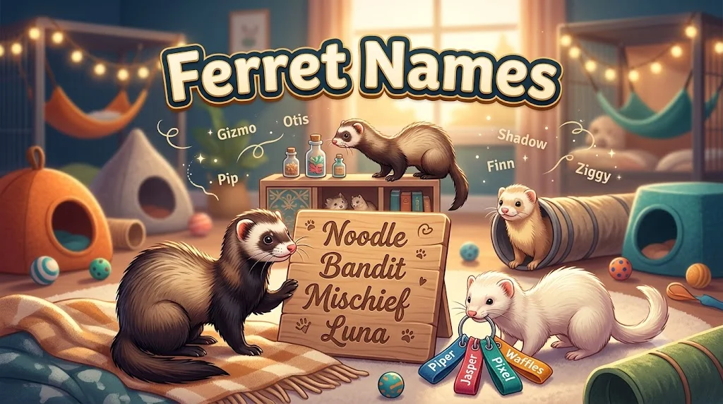 ferret names