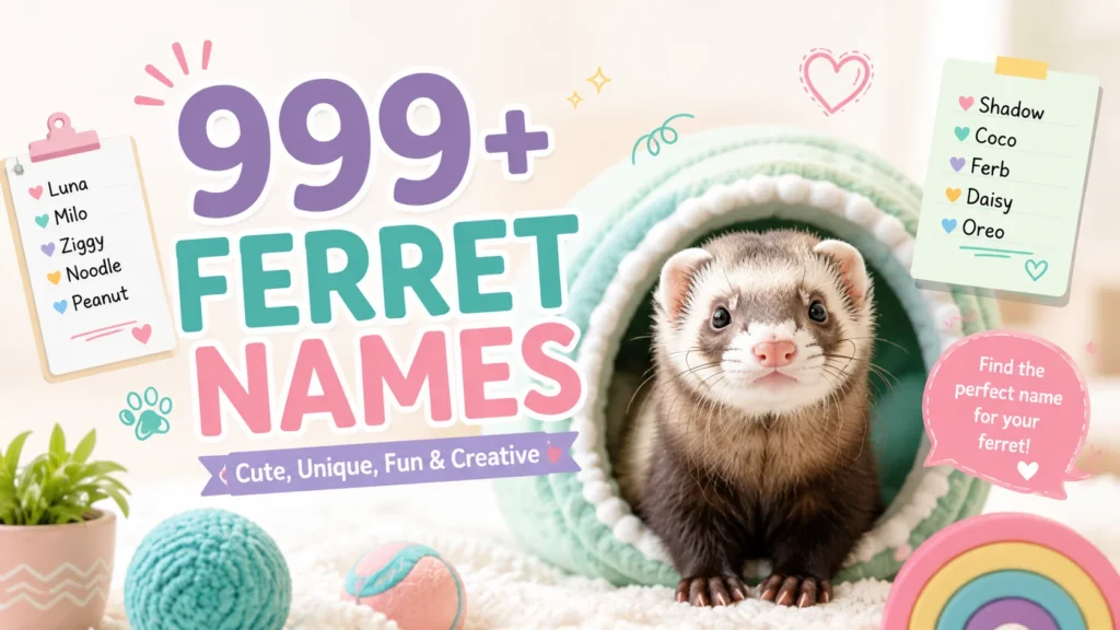 ferret names