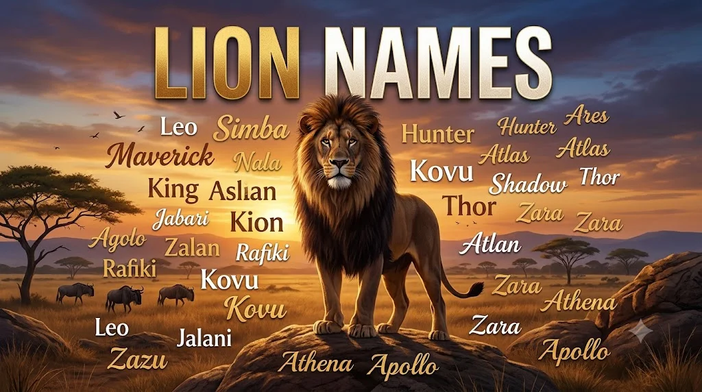 lion names