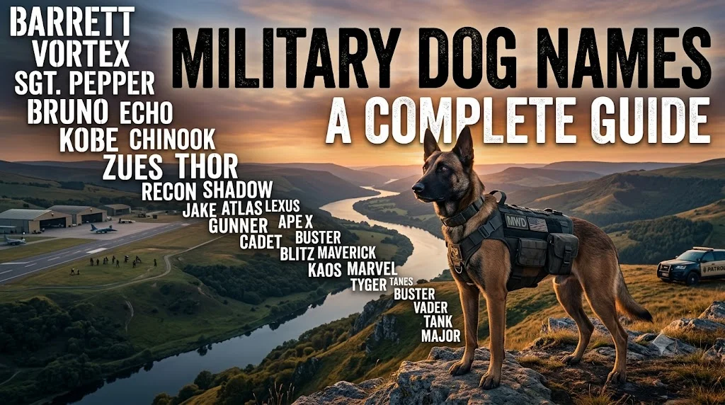 Military dog names