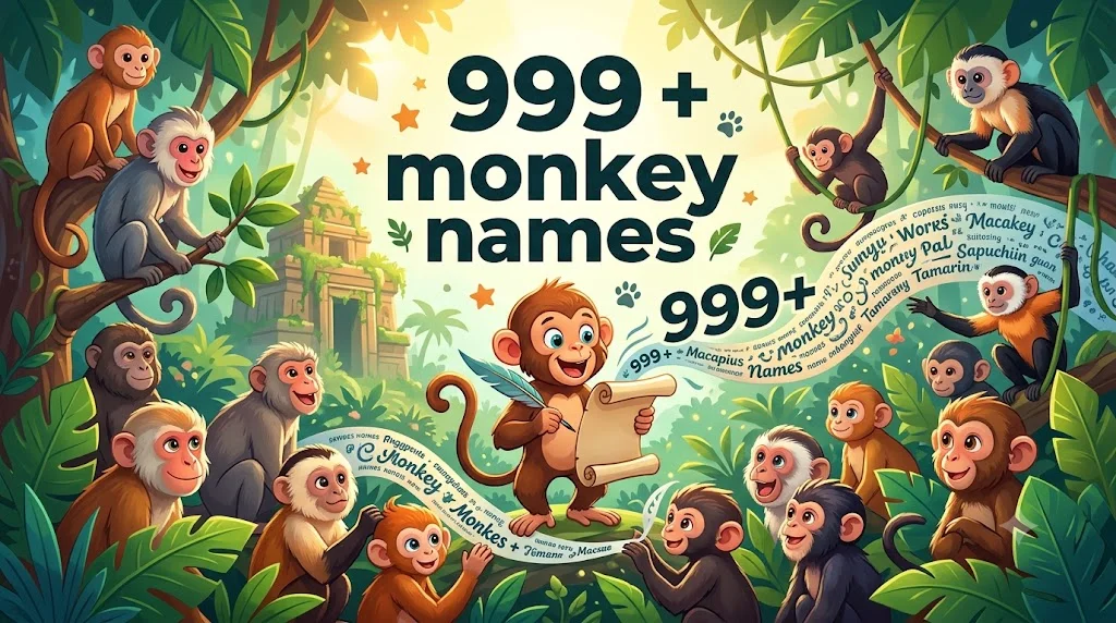monkey names