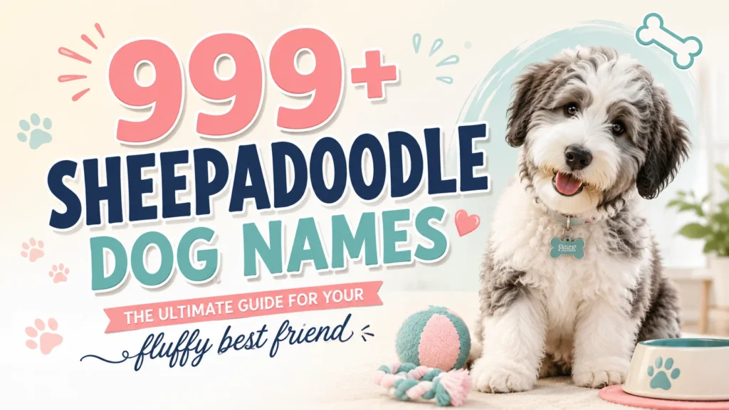 Sheepadoodle Dog Names