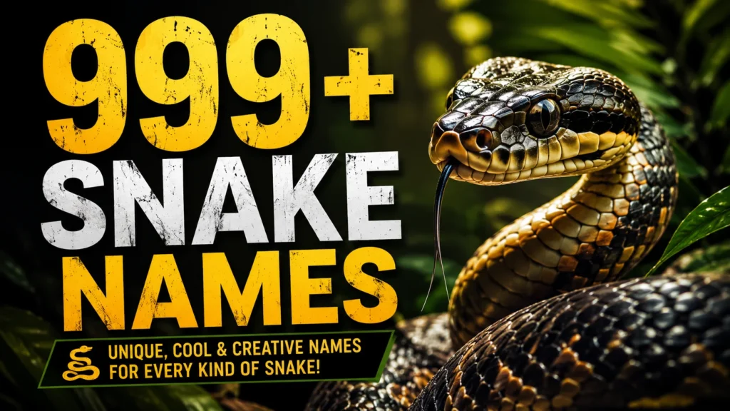 snake names