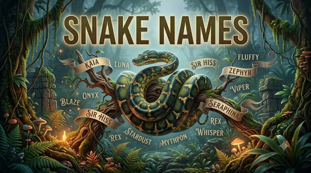 snake names