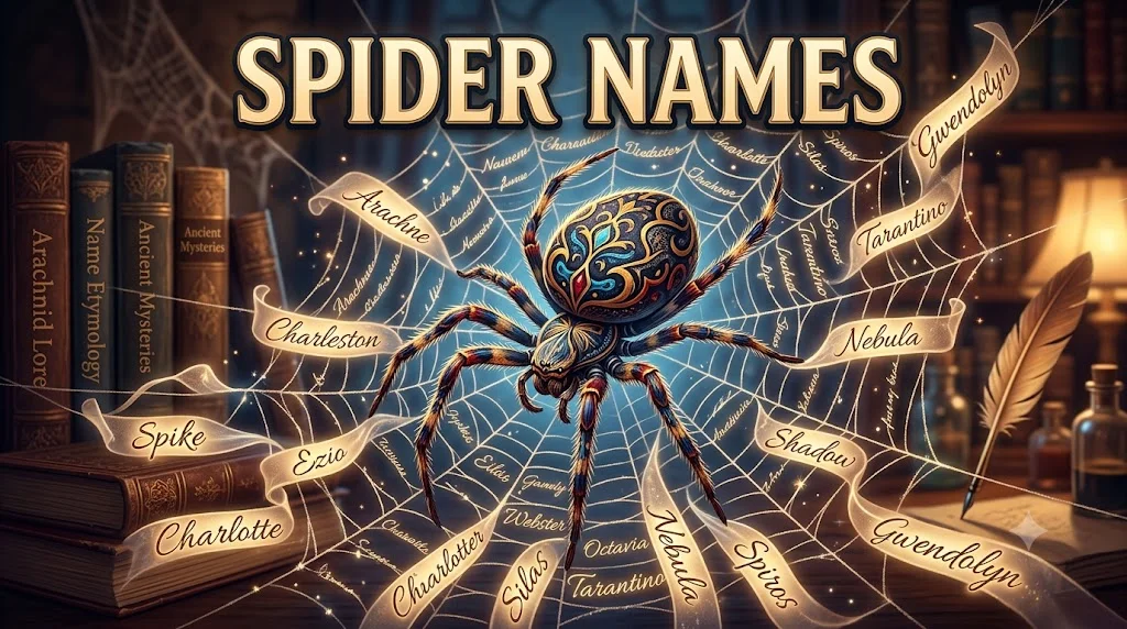 spider names