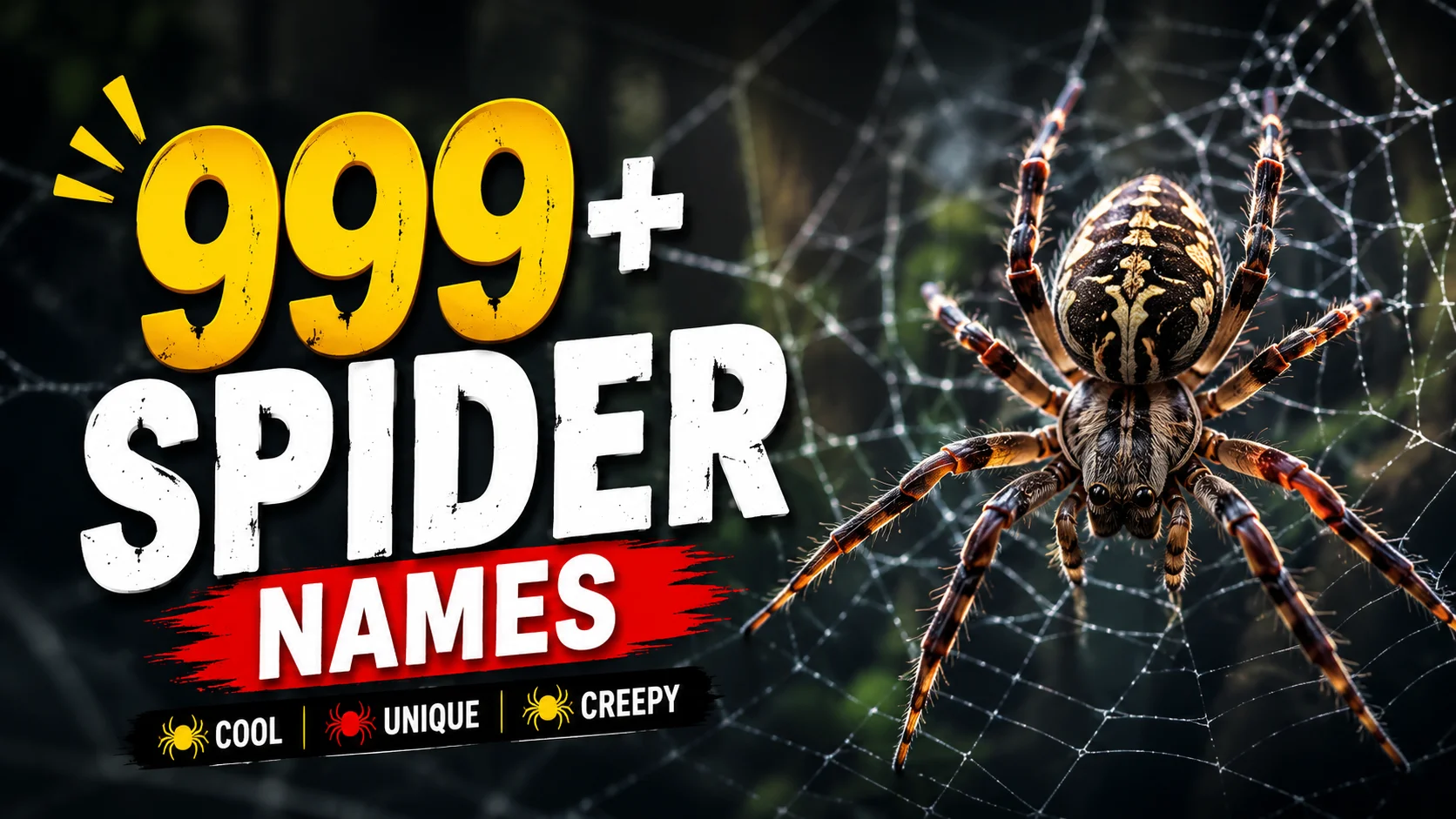spider names