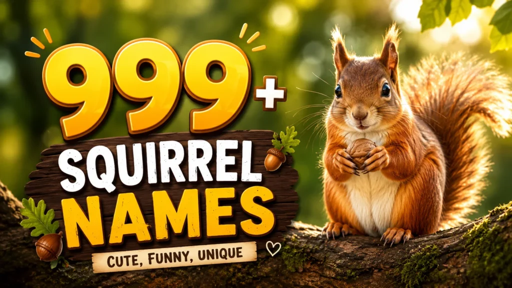 squirell names