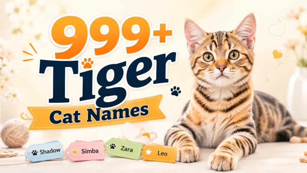 tiger cat names