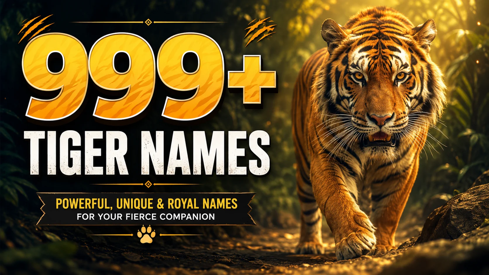 tiger names