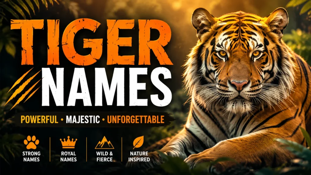 tiger names