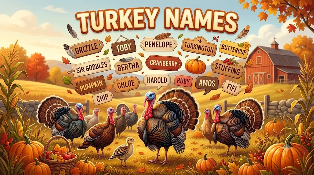 turkey names