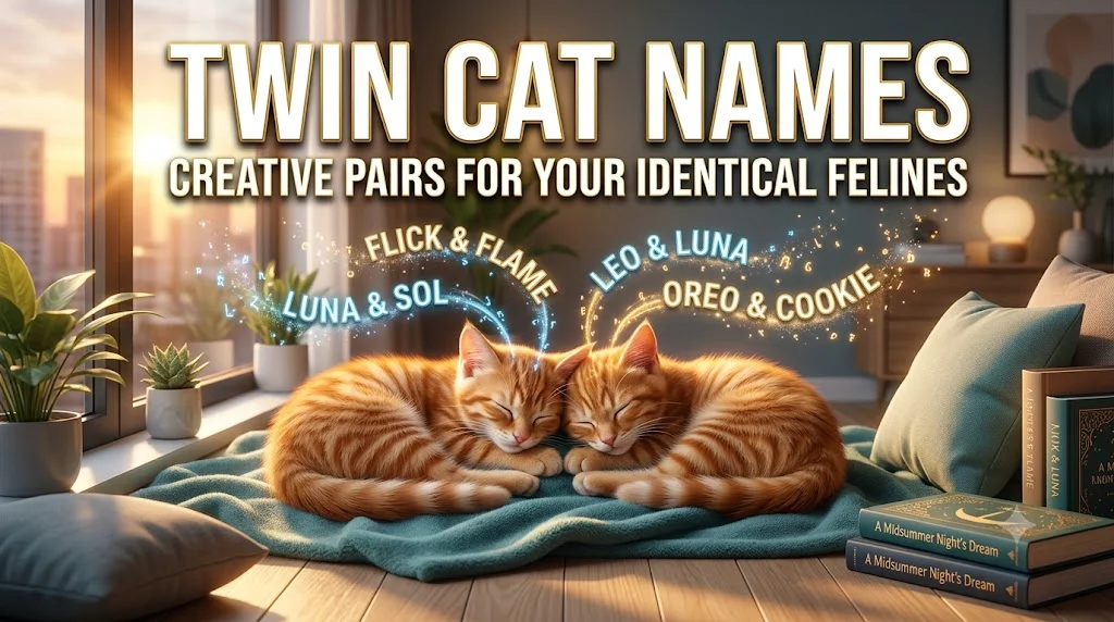 Twin Cat Names