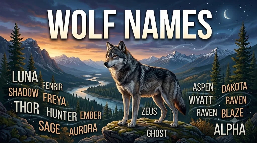wolf names