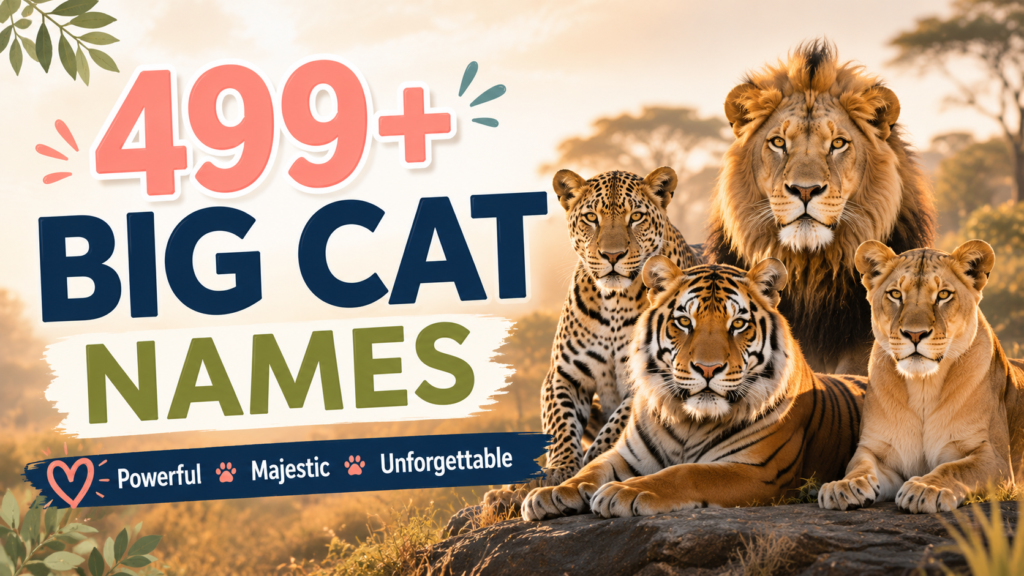 big cat names