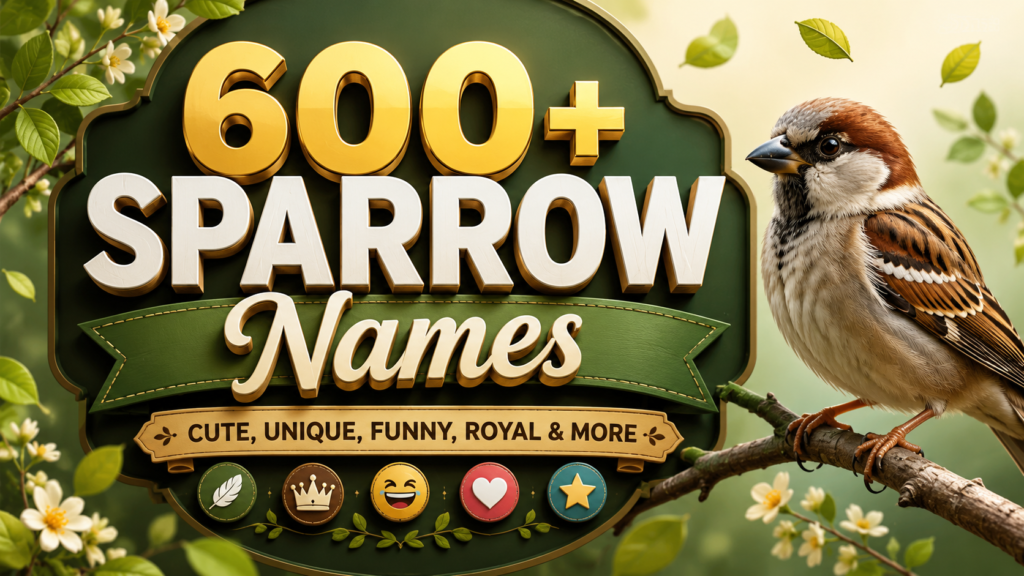 sparrow names