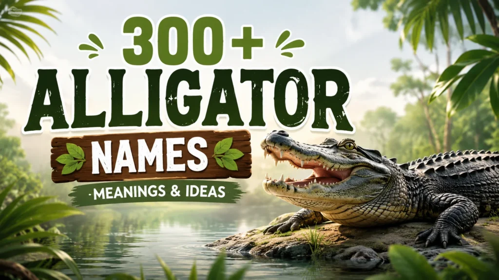 alligator names