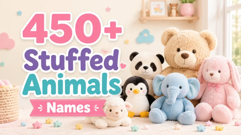 stuffed animal names