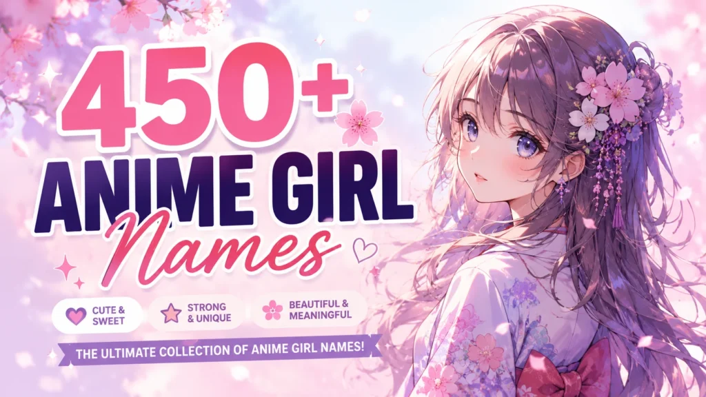 Anime Girl Names