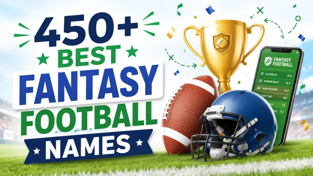Best Fantasy Football Names