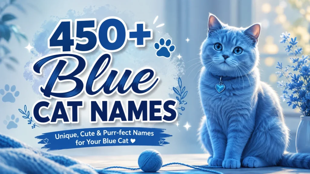 Blue Cat Names