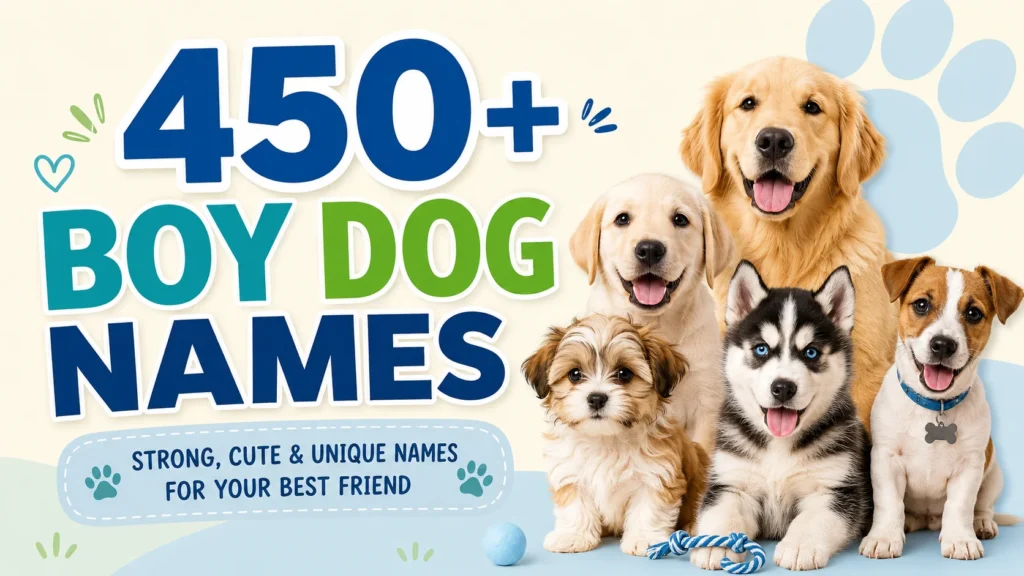 Boy Dog Names