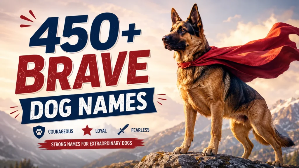 Brave Dog Names