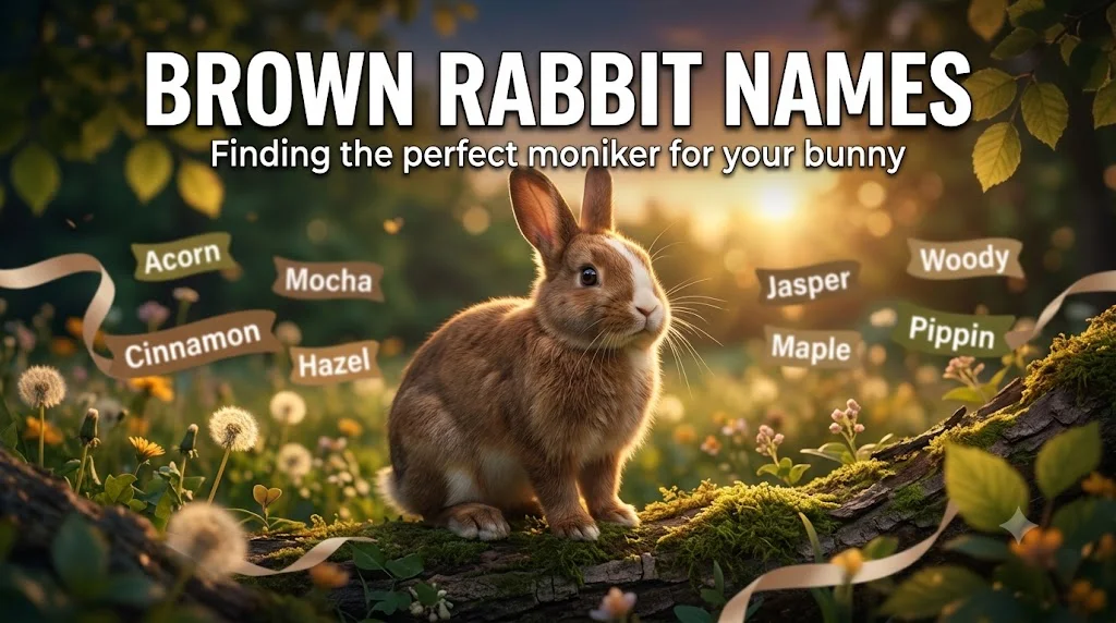 Brown Rabbit Names