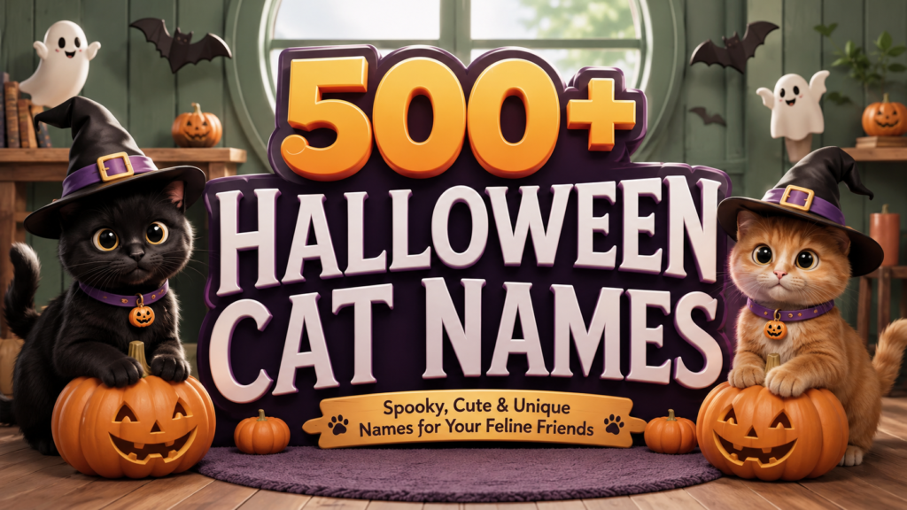 Halloween Cat Names