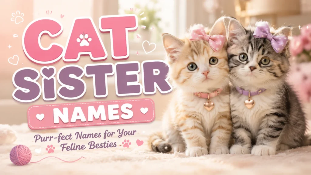 sister cat names