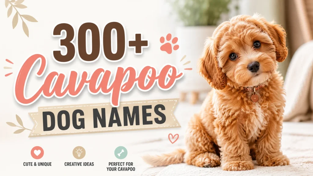 cavapoo dog names