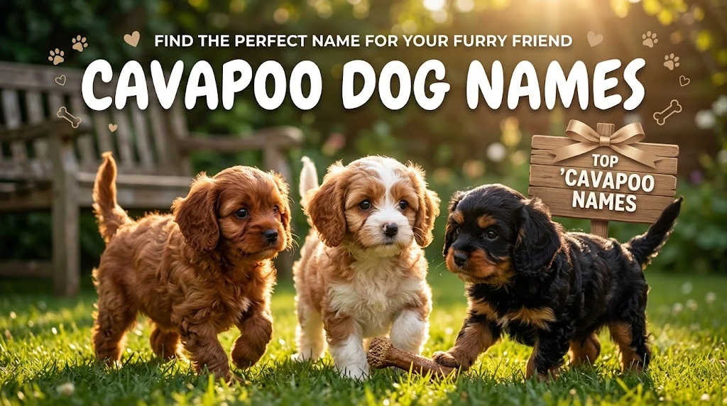 cavapoo dog names