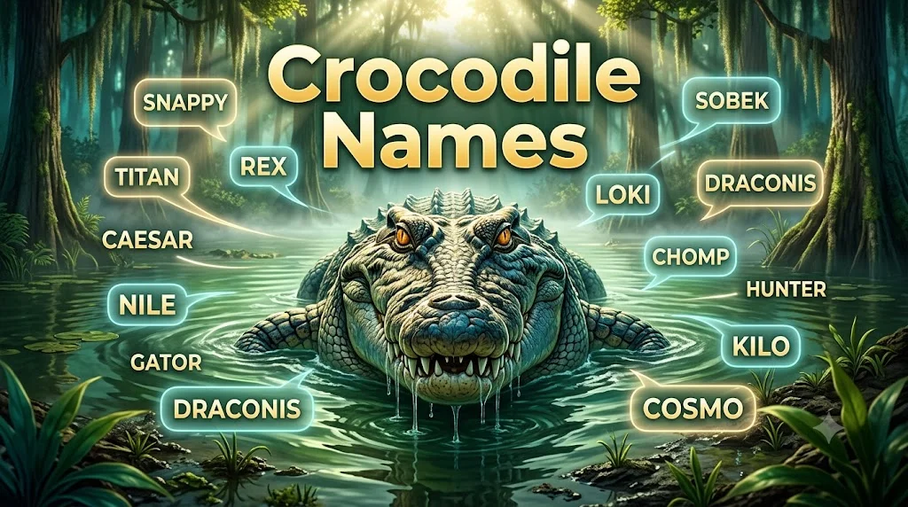 crocodile names