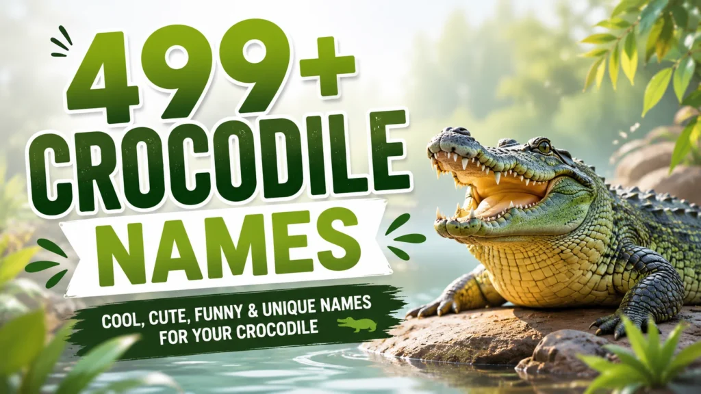 crocodile names