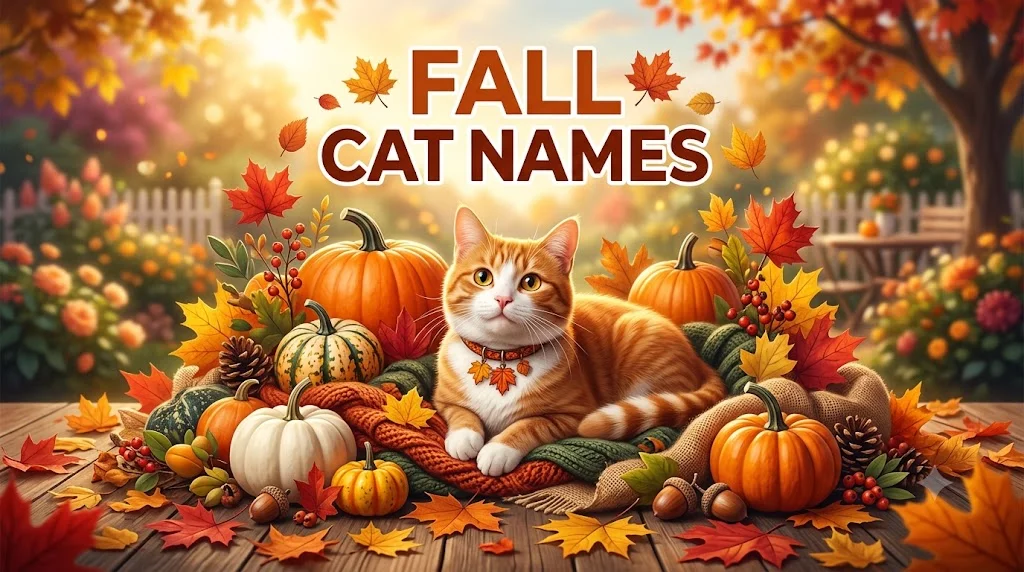 fall cat names