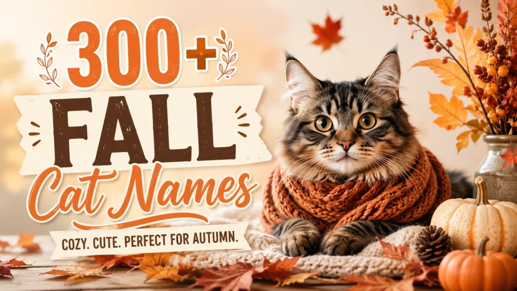 fall cat names