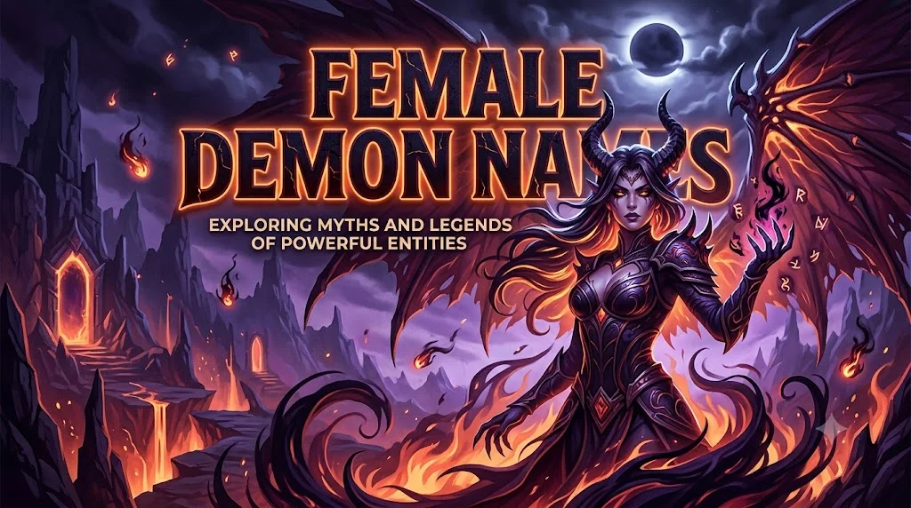 Female Demon Names