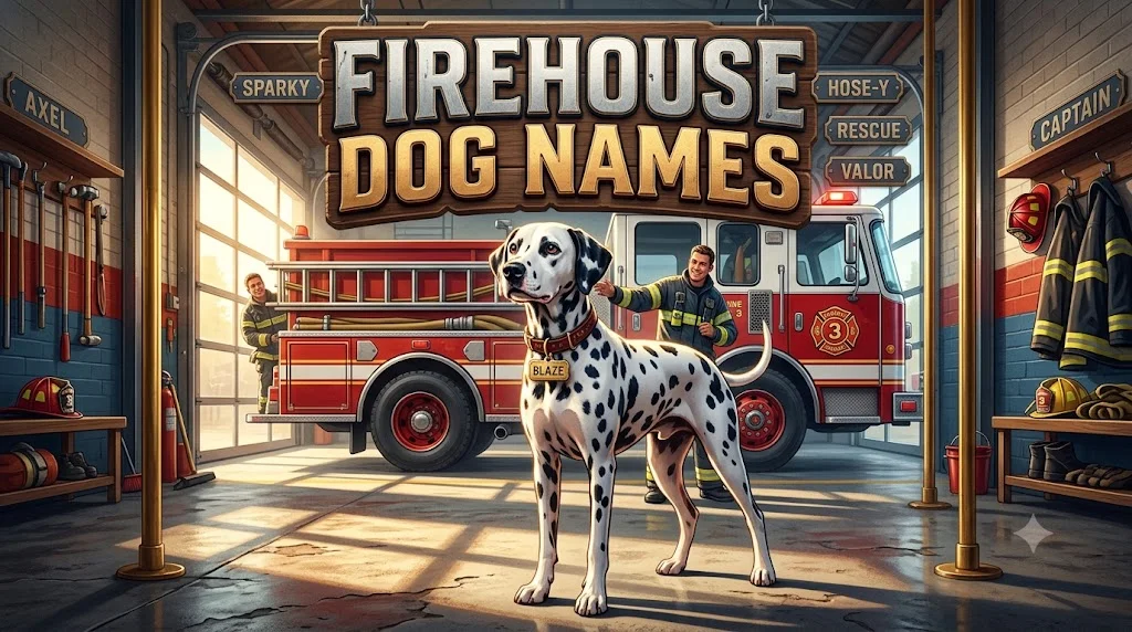 firehouse dog names