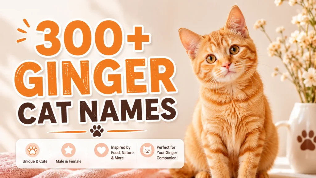 ginger cat names