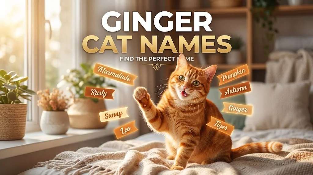 ginger cat names