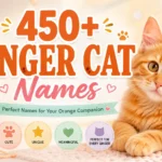 Ginger Cat Names