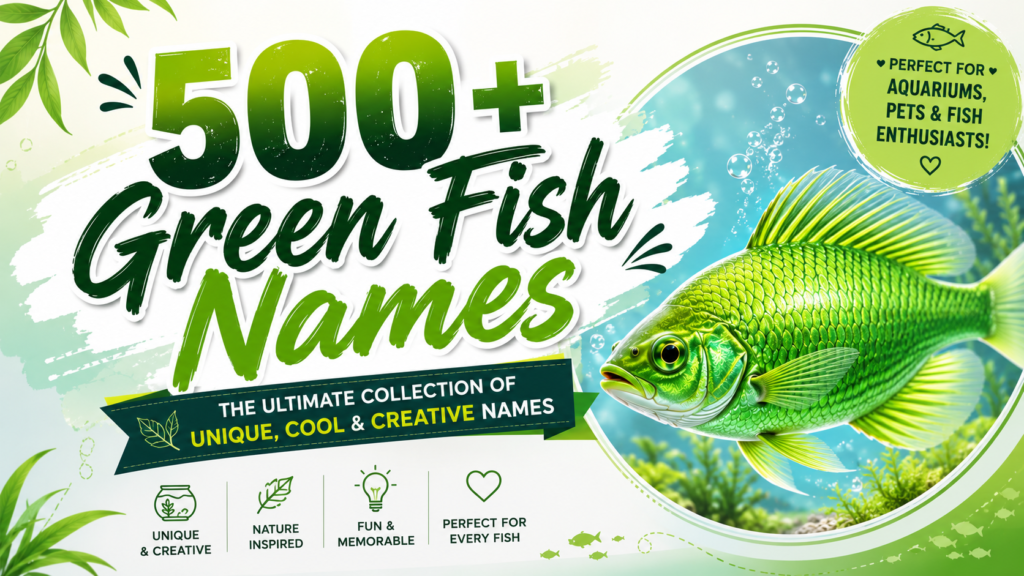 green fish names