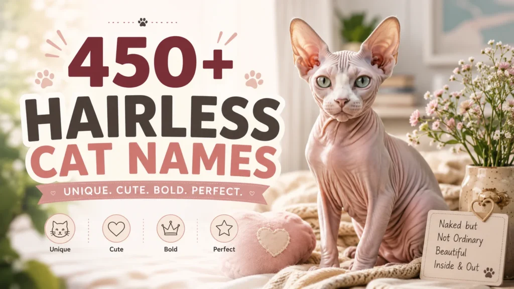 Hairless Cat Names